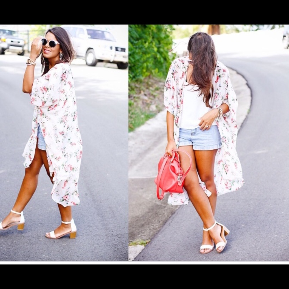 🌺🌸LA Hearts Floral Kimono🌸🌺